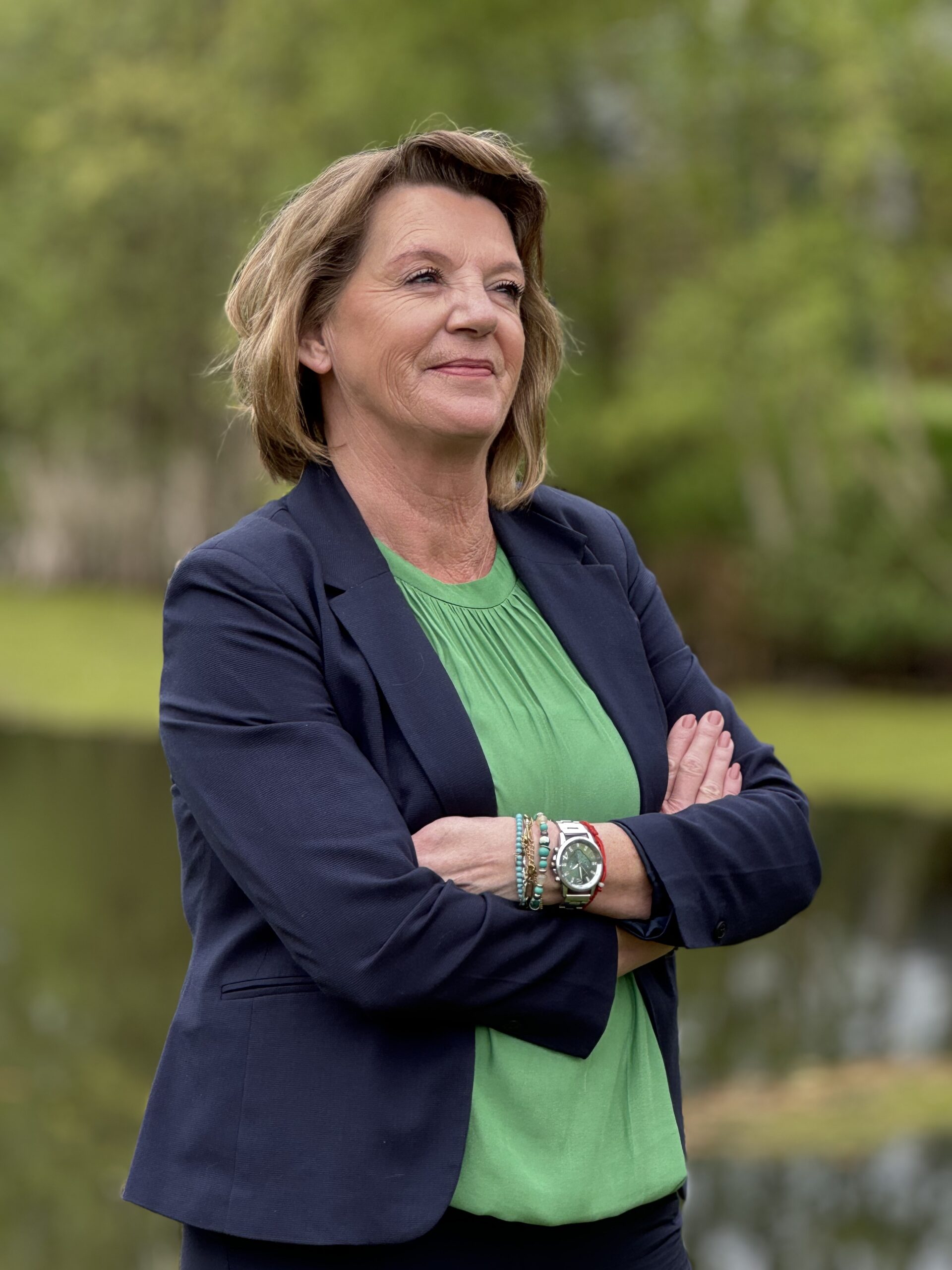 Office manager Nicole van den Bosch